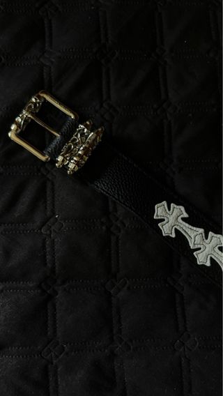 Cintura Chrome Hearts - Pelle