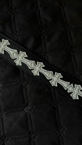 Cintura Chrome Hearts - Pelle