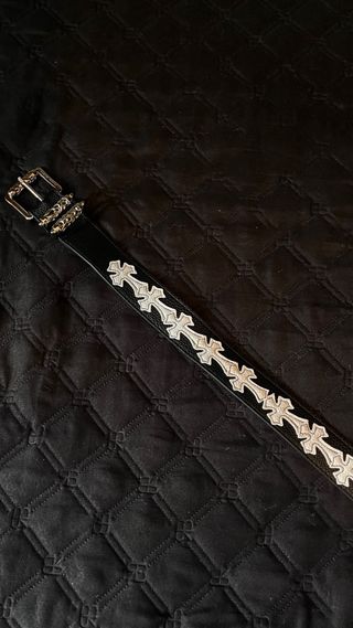 Cintura Chrome Hearts - Pelle