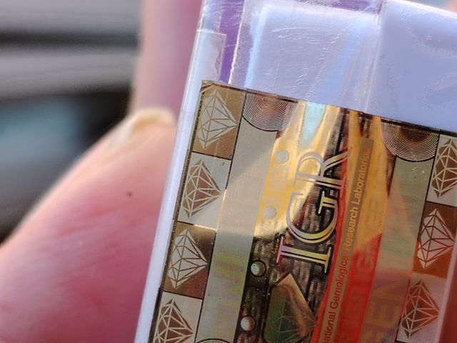 Diamante marrón 0.49 qts. IGR