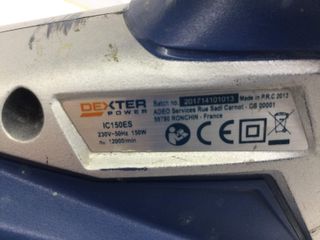 lijadora orbital dexter ic150es