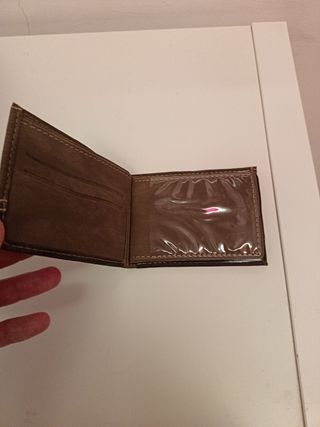 Cartera marrón Piel