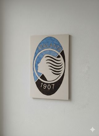 Quadro Atalanta - Pirografia
