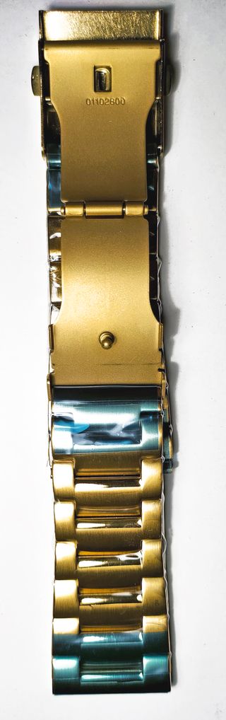 Correa reloj Diesel dorada