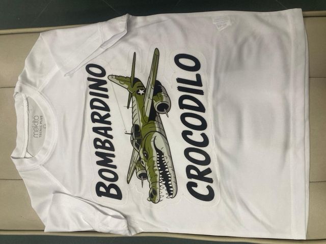 T-shirt com memes italianos qualquer cor e tamanho 