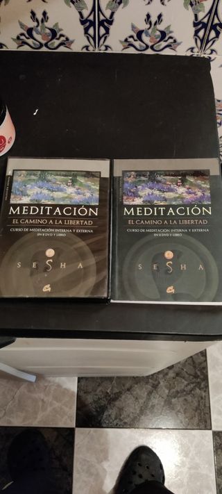 2 DVD y libro Meditación: El camino a la libertad 