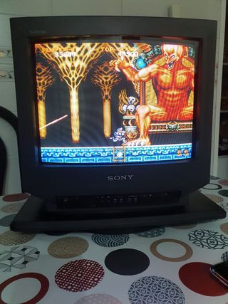 TV Sony Trinitron 14" RetroGaming