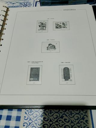 Hojas Edifil Andorra 1977-1988