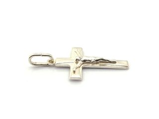 crucifijo plata 925mm