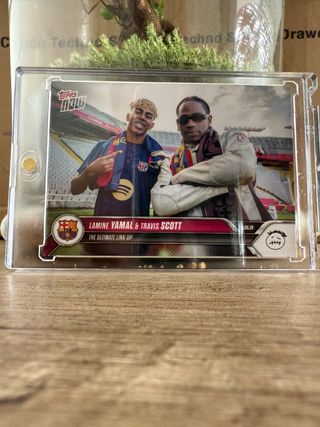  Topps Lamine Yamal & Travis Scott