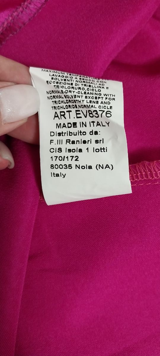 Vestido Eiki Mini Rosa e Branco