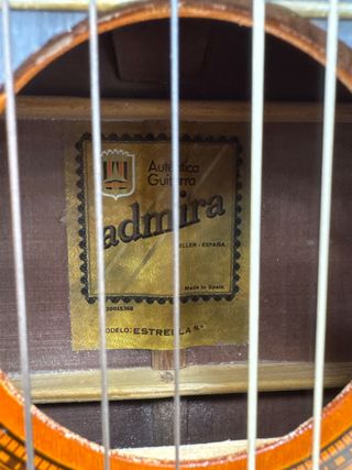 Guitarra Clasica Admira Estrella 