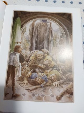 El Hobbit ilustrado por Alan Lee