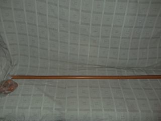 Barra cortina madera marrón