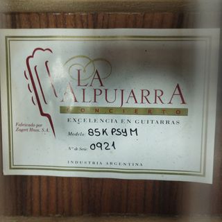 Guitarra Acustica La Alpujarra 85KPSYM