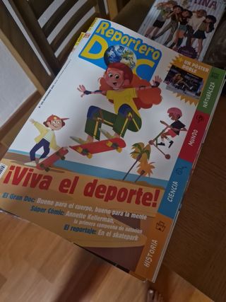 Lote de 41 Revistas de Reportero DOC