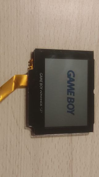 Pantalla Game Boy Advance SP