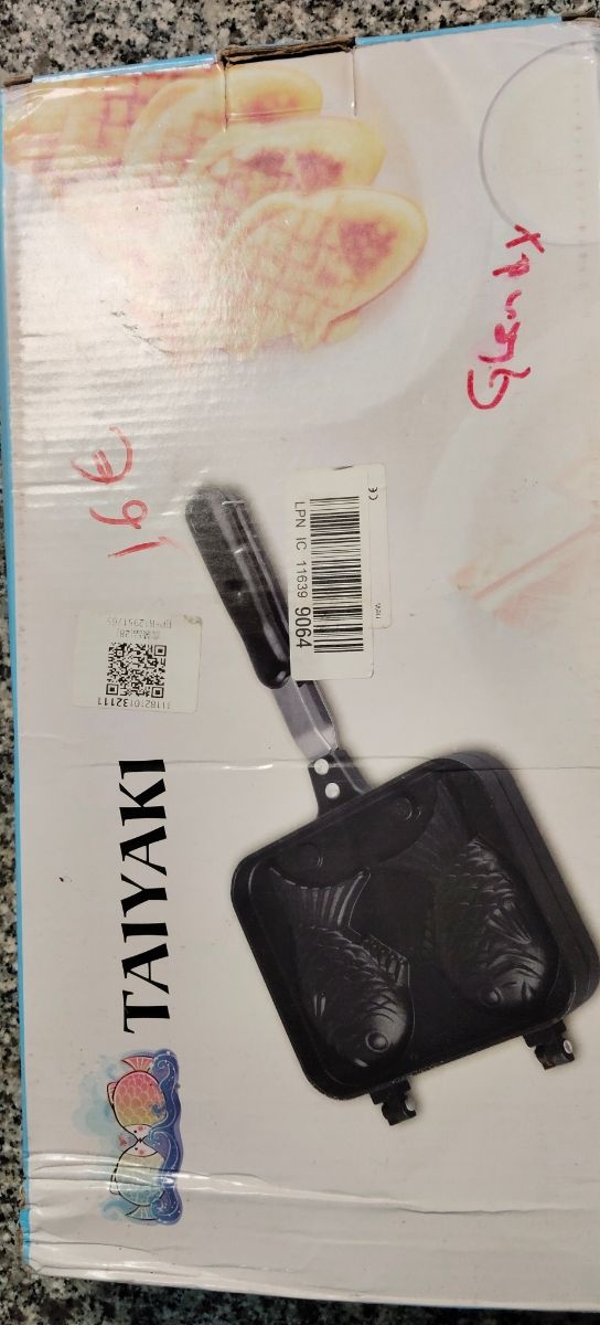 Taiyaki - Molde para gofres con forma de pescado