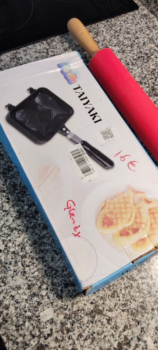 Taiyaki - Molde para gofres con forma de pescado
