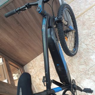 Bicicleta Electrica 27,5 Ebike Rockrider E-ST 500 Negra Azul