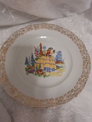 Juego de merienda Santa Clara vintage