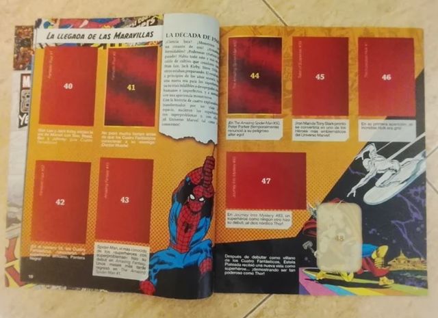 Album per l'80° anniversario della Marvel NON COMPLETO