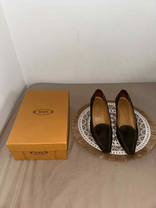 Tacones de ante Tod's