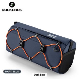 Bolsa bici manillar Rockbros azul
