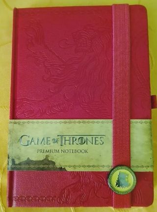 ¡NUEVO! Cuaderno JUEGO DE TRONOS Lannister