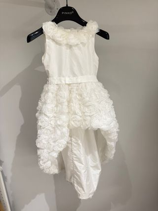 Abito cerimonia bimba bianco
