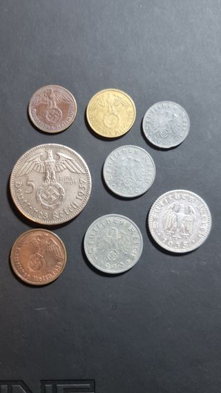 Monedas III Reich alemanas (7)
