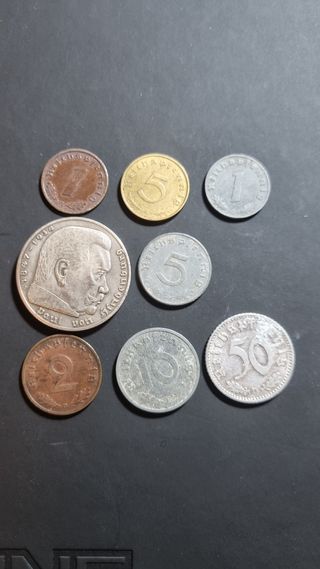 Monedas III Reich alemanas (7)