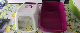 Lettiera Gatti Igloo Rosa