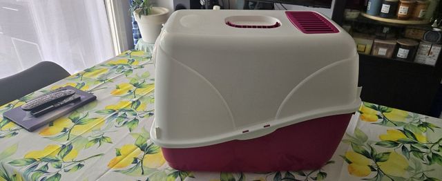 Lettiera Gatti Igloo Rosa