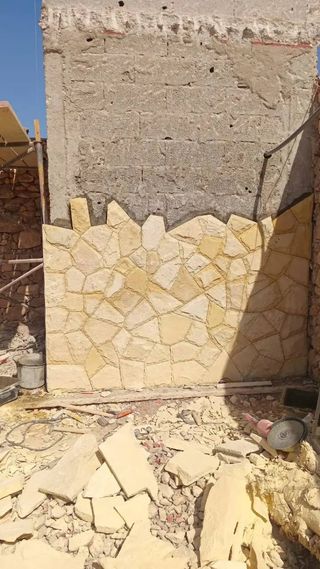 Instalación de piedra  