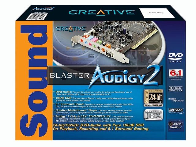 Tarjeta Sound Blaster Audigy 2