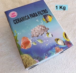 CANUTILLOS ceramicos filtro ACUARIO PECERA anillos