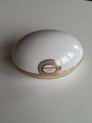 Porta bonbon vintage bianco