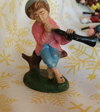 Statuina presepe suonatore