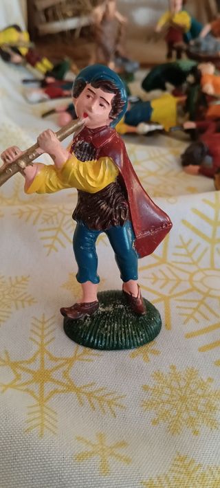 Statuina presepe suonatore
