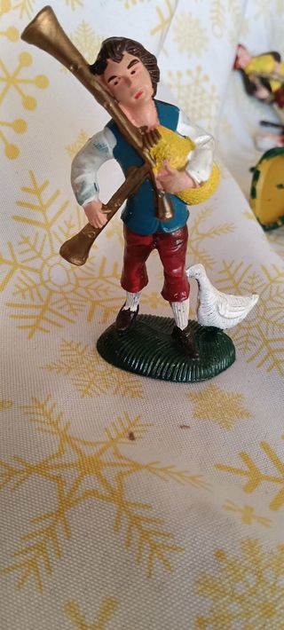 Statuina presepe suonatore
