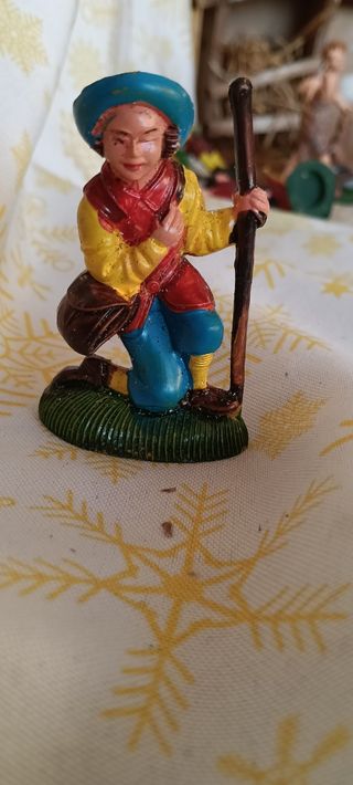 Statuina presepe suonatore