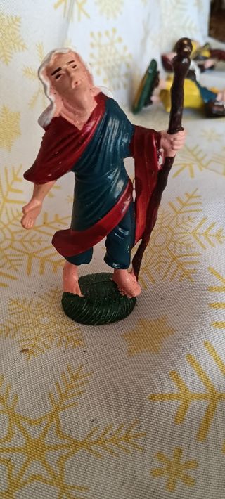 Statuina presepe pastore