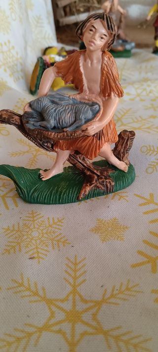 Statuina presepe pastore