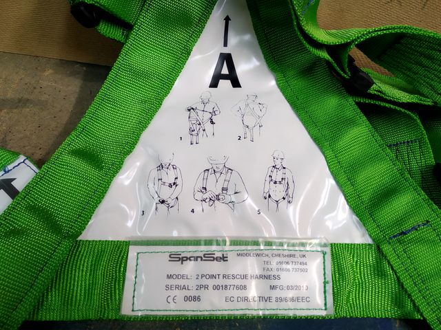 Arnés de seguridad - núm 2