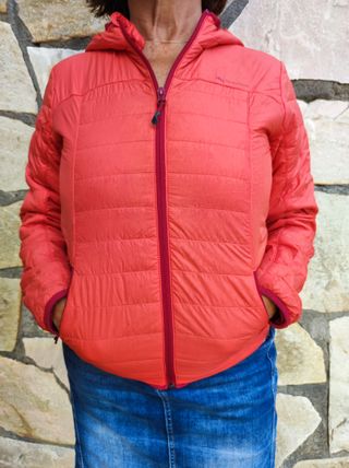Cazadora Quechua roja/naranja