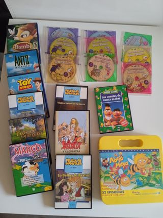 Películas infantiles DVD - Pack Variado