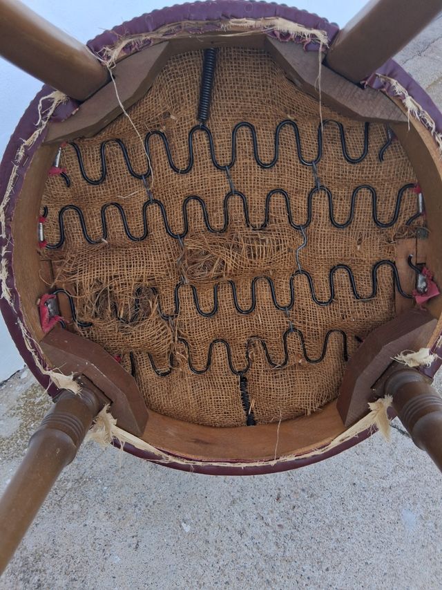 Sillones Luis XVI. Piel. 2uds