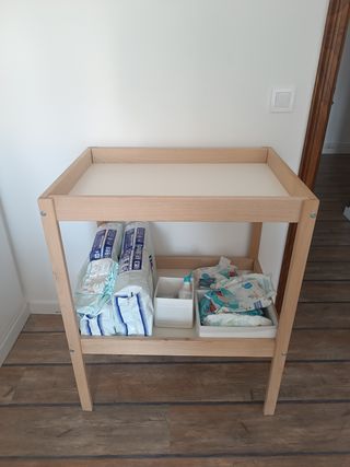 Cambiador bebé Ikea Sniglar