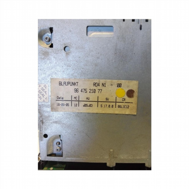 Sistema audio / Radio CD Citroen C4 I Coup